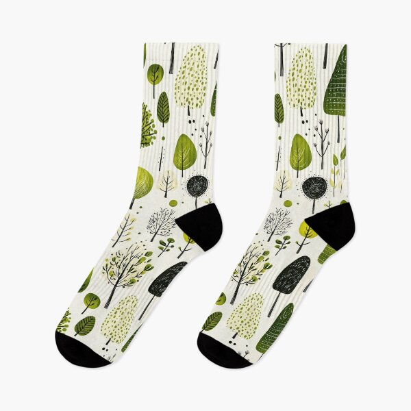 Item preview, Stylized Winter Forest Pattern with Evergreen Trees designed and sold by Piotrek0001.