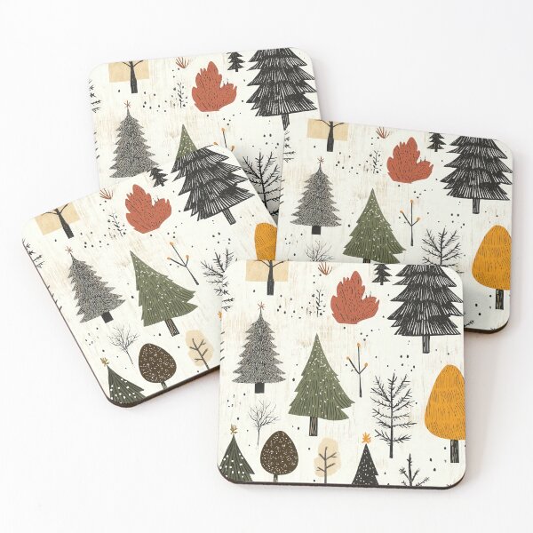 Item preview, Minimalist Evergreen Tree Design for Winter Decor designed and sold by Piotrek0001.