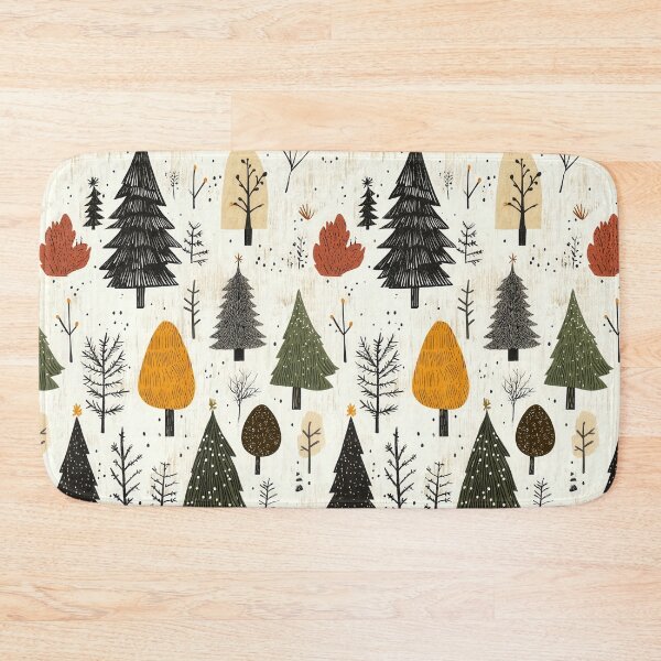Item preview, Minimalist Evergreen Tree Design for Winter Decor designed and sold by Piotrek0001.
