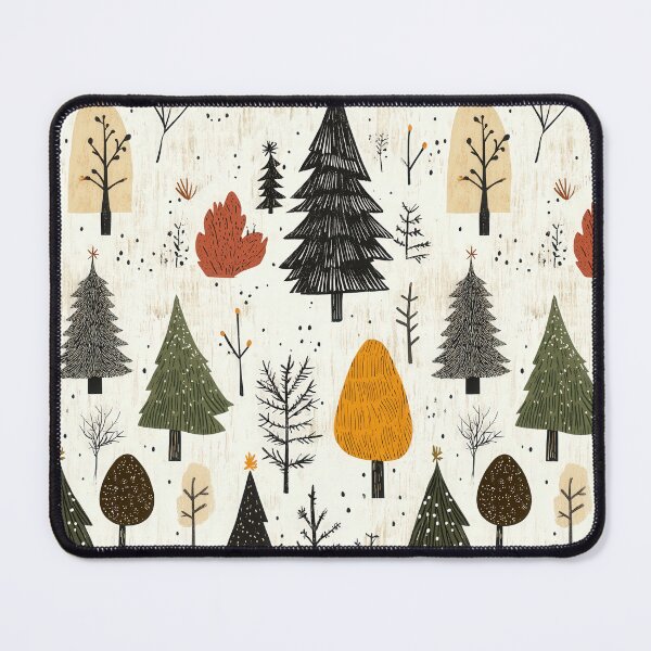 Item preview, Minimalist Evergreen Tree Design for Winter Decor designed and sold by Piotrek0001.