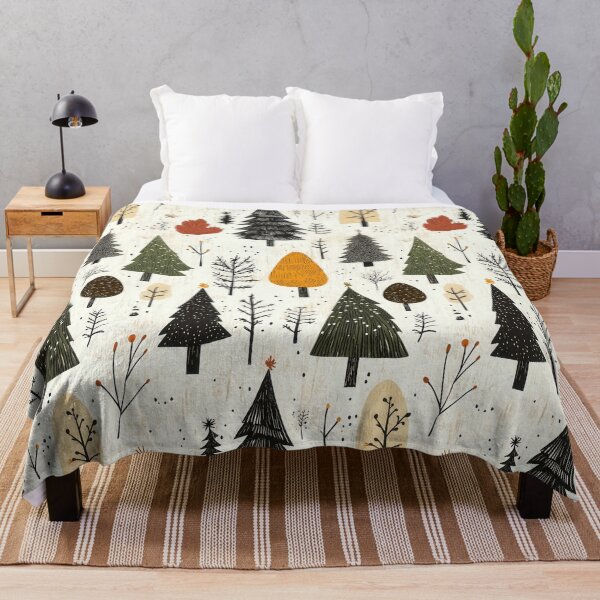 Item preview, Minimalist Evergreen Tree Design for Winter Decor designed and sold by Piotrek0001.