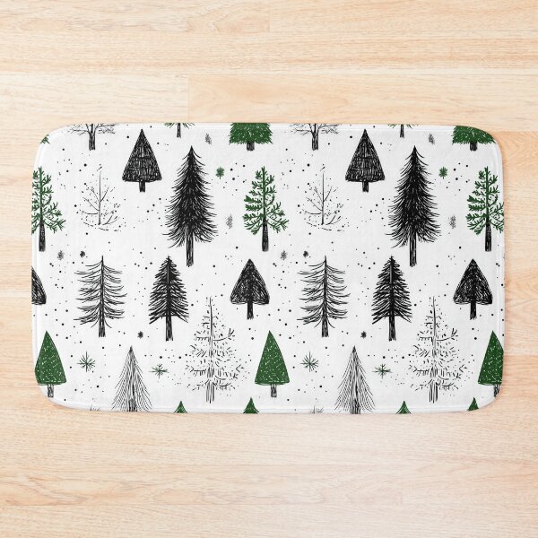 Item preview, Scandinavian-Inspired Pine and Spruce Tree Patterns designed and sold by Piotrek0001.