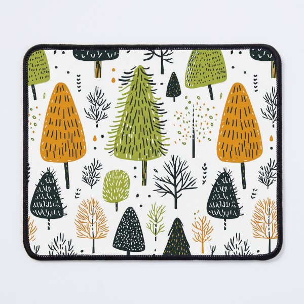 Item preview, Decorative Winter-Themed Evergreen Forest Illustration designed and sold by Piotrek0001.