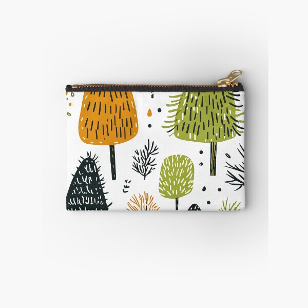 Item preview, Decorative Winter-Themed Evergreen Forest Illustration designed and sold by Piotrek0001.