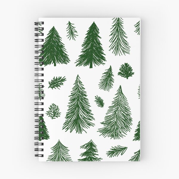 Item preview, Cozy Snowy Forest Design with Evergreen Trees designed and sold by Piotrek0001.