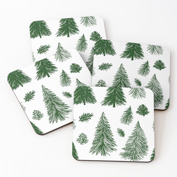 Item preview, Cozy Snowy Forest Design with Evergreen Trees designed and sold by Piotrek0001.