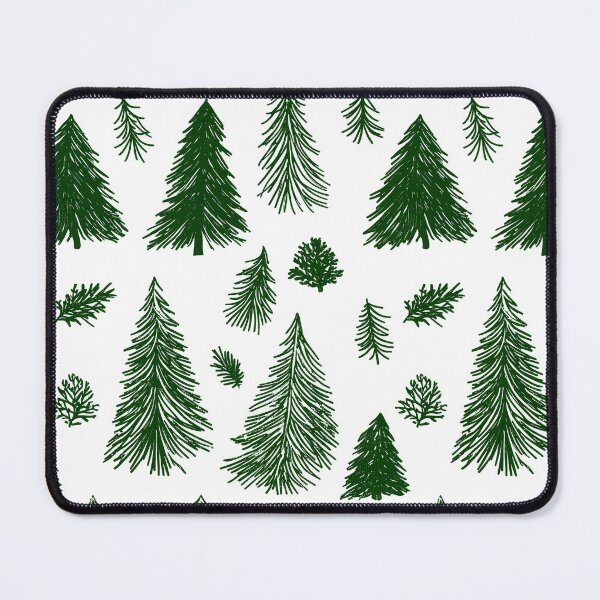Item preview, Cozy Snowy Forest Design with Evergreen Trees designed and sold by Piotrek0001.