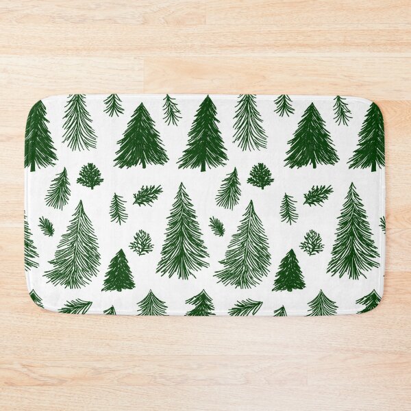 Item preview, Cozy Snowy Forest Design with Evergreen Trees designed and sold by Piotrek0001.