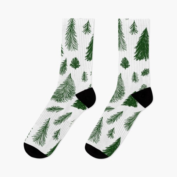 Item preview, Cozy Snowy Forest Design with Evergreen Trees designed and sold by Piotrek0001.