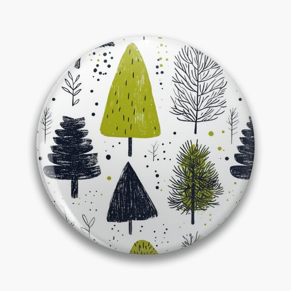 Item preview, Elegant Evergreen Forest Design for Seasonal Decor designed and sold by Piotrek0001.