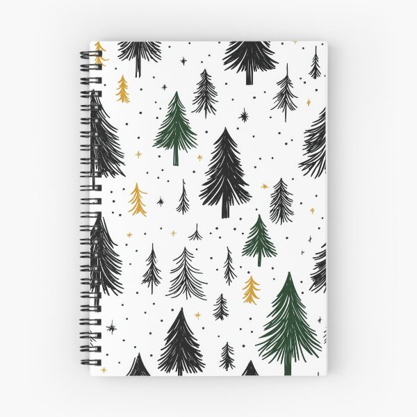 Item preview, Nature-Inspired Evergreen Pattern with Minimalist Touch designed and sold by Piotrek0001.