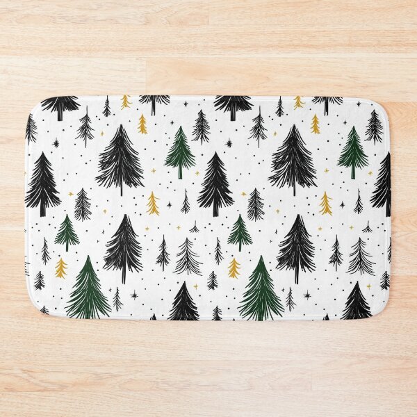 Item preview, Nature-Inspired Evergreen Pattern with Minimalist Touch designed and sold by Piotrek0001.