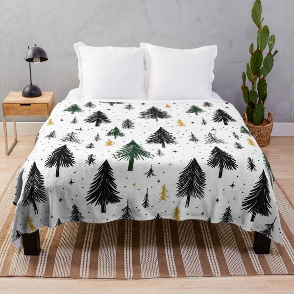 Item preview, Nature-Inspired Evergreen Pattern with Minimalist Touch designed and sold by Piotrek0001.
