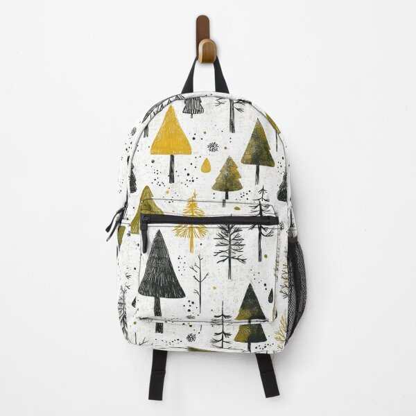 Item preview, Rustic Winter Forest Pattern with Pine Trees designed and sold by Piotrek0001.
