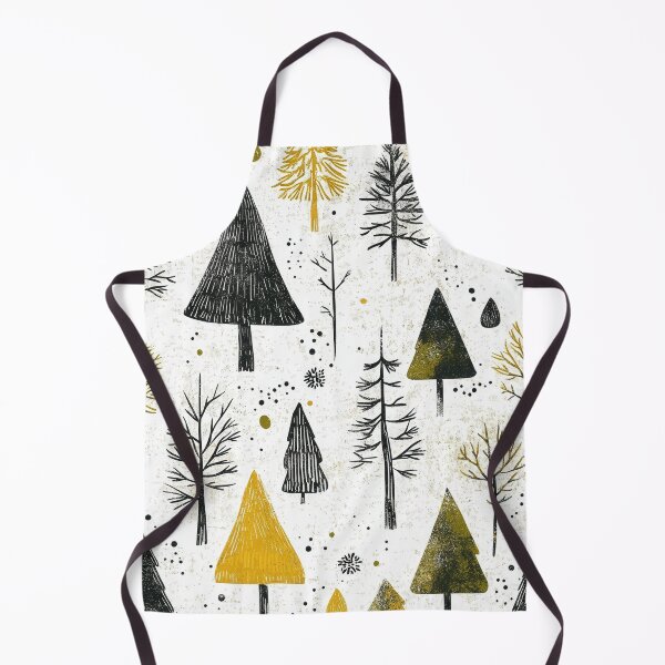 Item preview, Rustic Winter Forest Pattern with Pine Trees designed and sold by Piotrek0001.