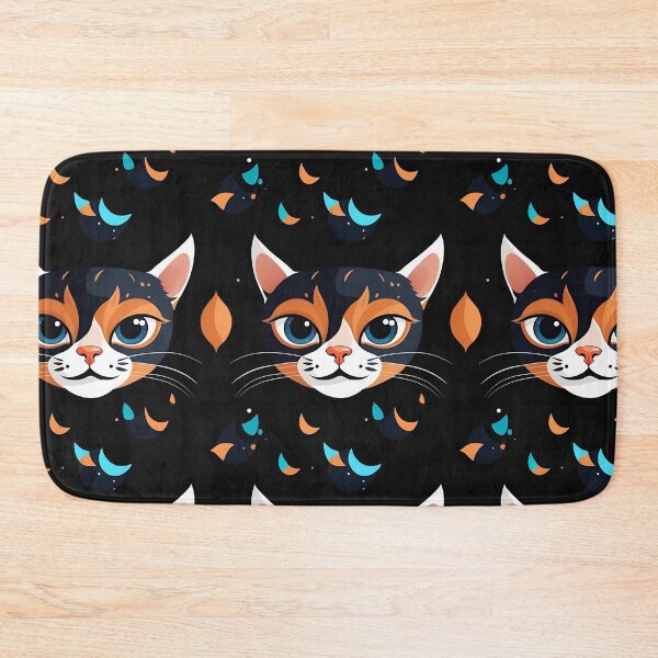Item preview, Unique cat illustration print designed and sold by Domo-Design.