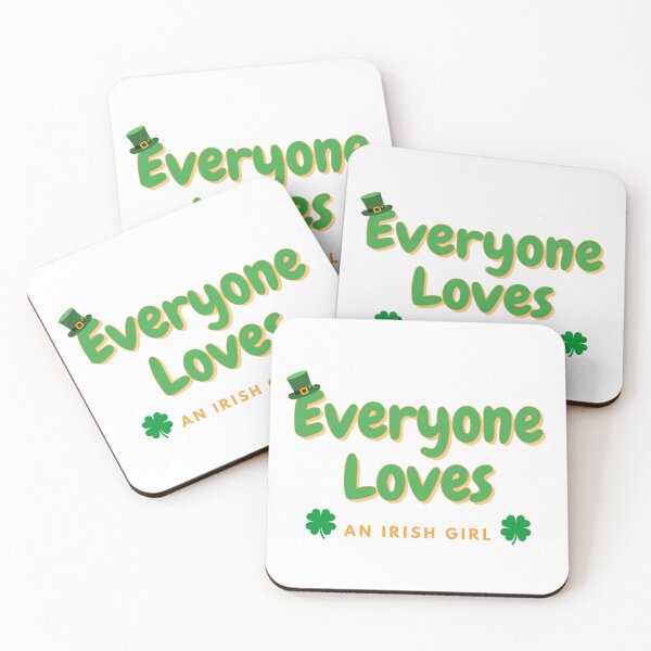 Item preview, Everyone Loves An Irish Girl designed and sold by JohnnyP-Store.