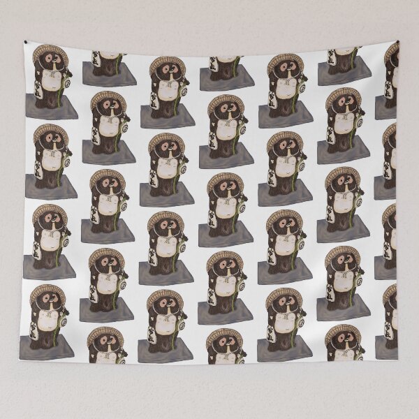 Item preview, Whimsical Tanuki: A Journey into Japanese Folklore designed and sold by thehummster.
