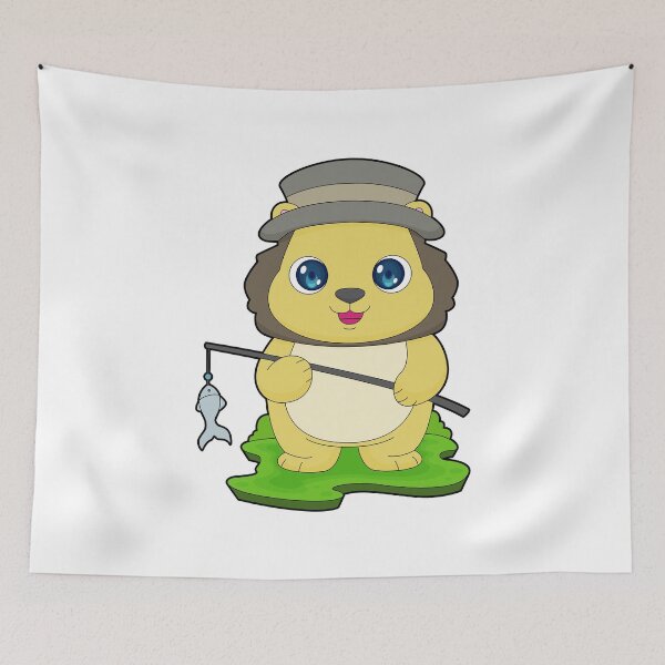 Item preview, Lion Fisher Fish Fishing designed and sold by Snabdesign84.