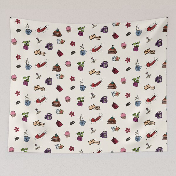 Item preview, Book girl doodles pack designed and sold by PrettyPinkyLady.