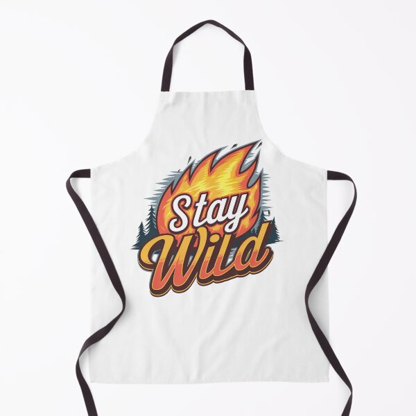 Item preview, Ben azelart Stay Wild Fire designed and sold by graphic-genie.