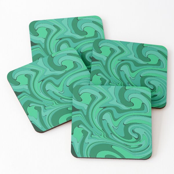 Item preview, Green Swirling Pool designed and sold by JaygiesDesign.