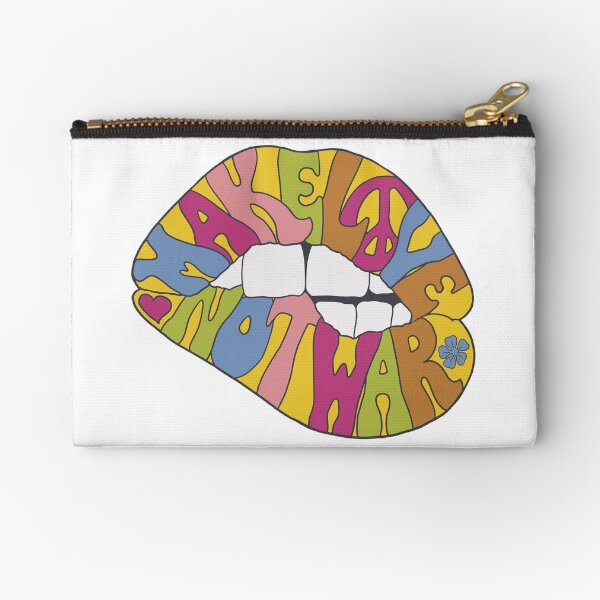 make love not war... Zipper Pouch