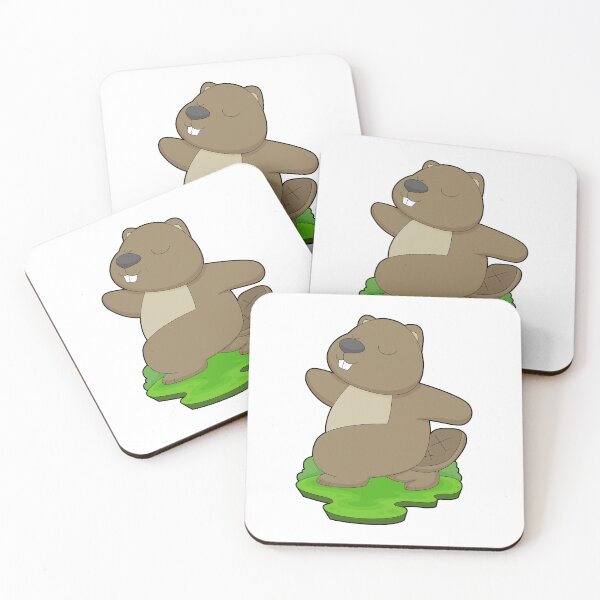 Item preview, Beaver Yoga Fitness Gymnastics designed and sold by Snabdesign84.