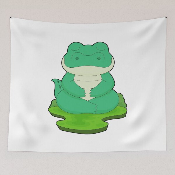 Item preview, Crocodile Yoga Fitness Gymnastics designed and sold by Snabdesign84.