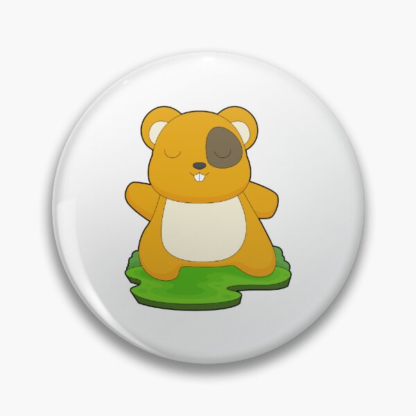 Item preview, Hamster Yoga Fitness Gymnastics designed and sold by Snabdesign84.