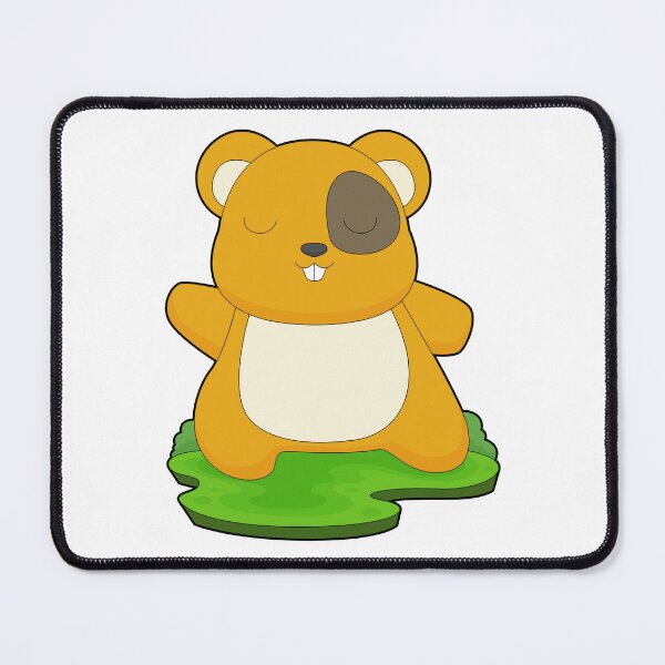 Item preview, Hamster Yoga Fitness Gymnastics designed and sold by Snabdesign84.