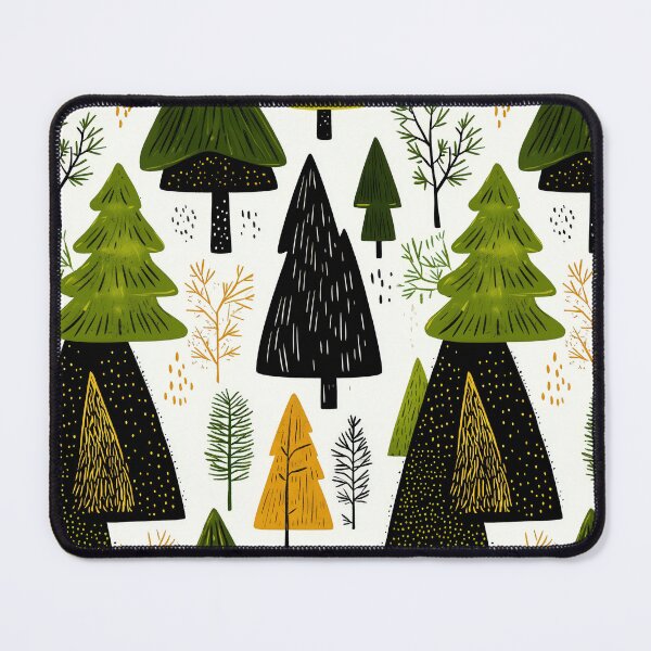 Item preview, Scandinavian Evergreen Forest Design for Textiles designed and sold by Piotrek0001.
