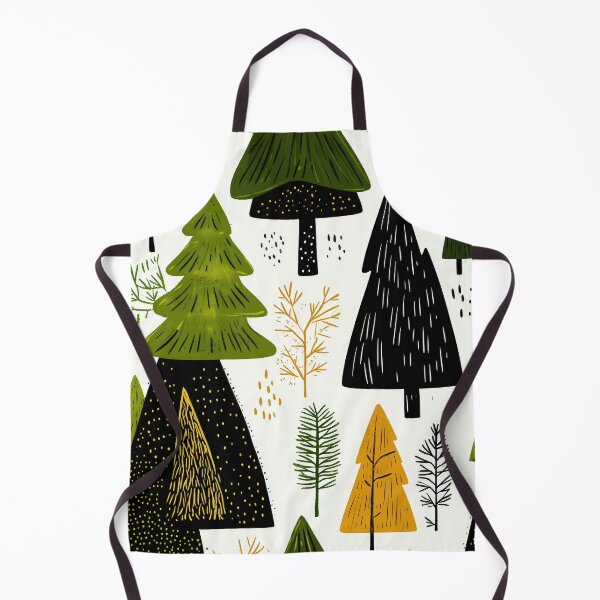 Item preview, Scandinavian Evergreen Forest Design for Textiles designed and sold by Piotrek0001.