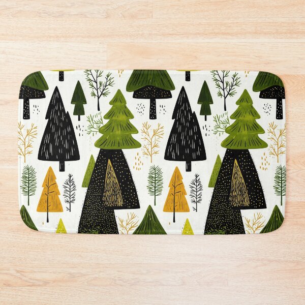 Item preview, Scandinavian Evergreen Forest Design for Textiles designed and sold by Piotrek0001.