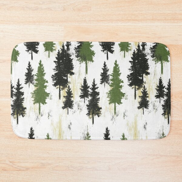 Item preview, Snowy Evergreen Tree Pattern for Winter Projects designed and sold by Piotrek0001.