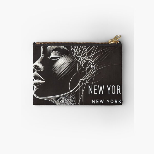 Artikelvorschau, Flüstern der Eleganz: Kompliziertes Line-Art-Porträt (NEW YORK) (Zen-Stil) #3 entworfen und verkauft von red one.