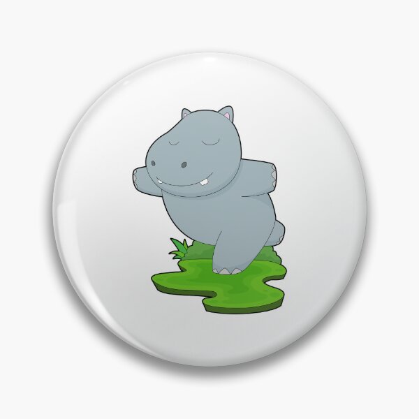 Item preview, Hippo Yoga Fitness Gymnastics designed and sold by Snabdesign84.
