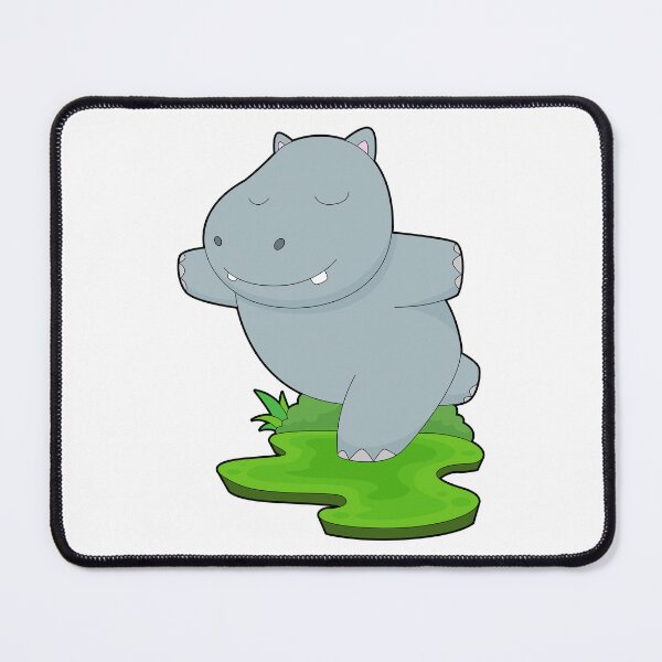 Item preview, Hippo Yoga Fitness Gymnastics designed and sold by Snabdesign84.