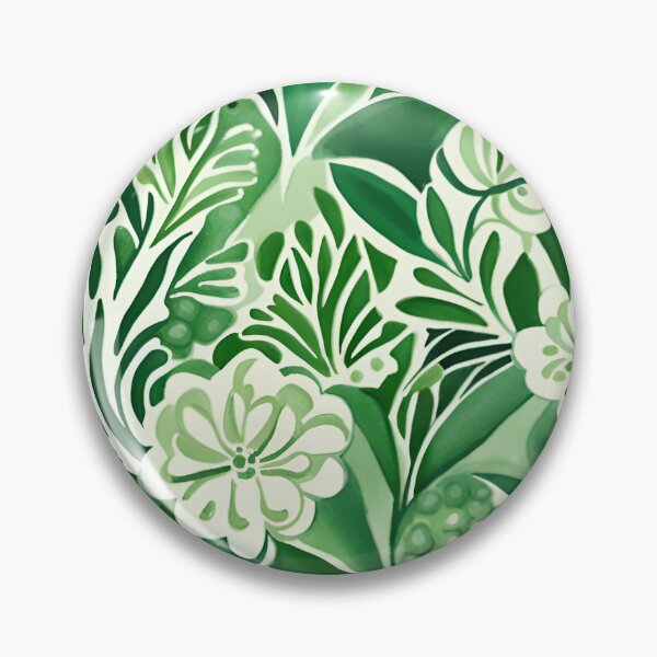 Item preview, Green Floral Pattern  designed and sold by Manitarka.