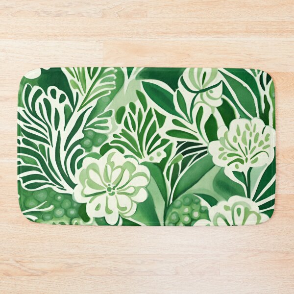 Item preview, Green Floral Pattern  designed and sold by Manitarka.