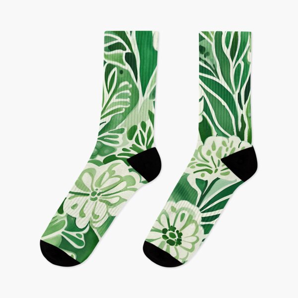 Item preview, Green Floral Pattern  designed and sold by Manitarka.