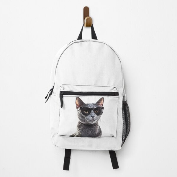 Item preview, Funny cool Russian Blue Cat wearing sunglasses designed and sold by LazyOwlStore.