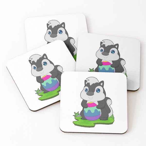 Item preview, Skunk Easter Easter Egg designed and sold by Snabdesign84.
