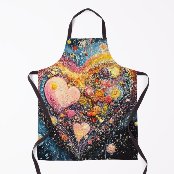 Item preview, Cosmic Heart of Vibrant Textures designed and sold by Artbyminga.