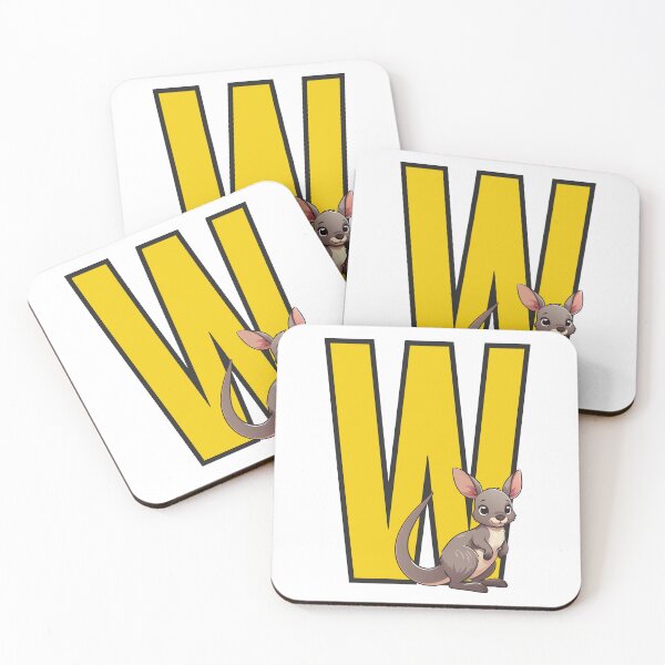 Item preview, Alphabet Wallaby - Letter W in the Spanish alphabet designed and sold by charlypicazo.