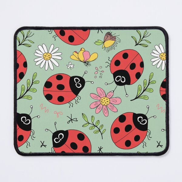 Item preview, Ladybug Garden Pattern designed and sold by Furbulous Faces.