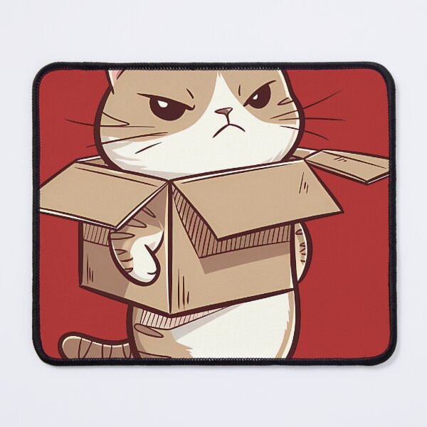 Item preview, Cat in the box designed and sold by Kingrocker.