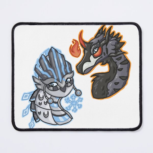Item preview, Aolenus and Borenhir Combo- Fire and Ice designed and sold by Cowy-4321.