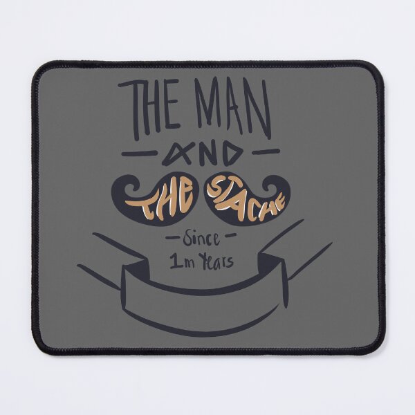 Item preview, The Man and The Stache designed and sold by Gawii.