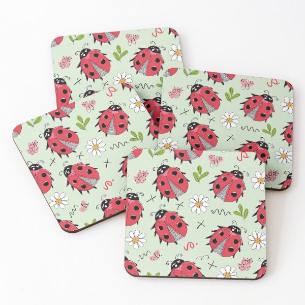 Item preview, Ladybug Meadow Pattern designed and sold by Furbulous Faces.